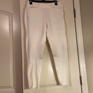 White Ariat Pro Circuit Breeches EUC